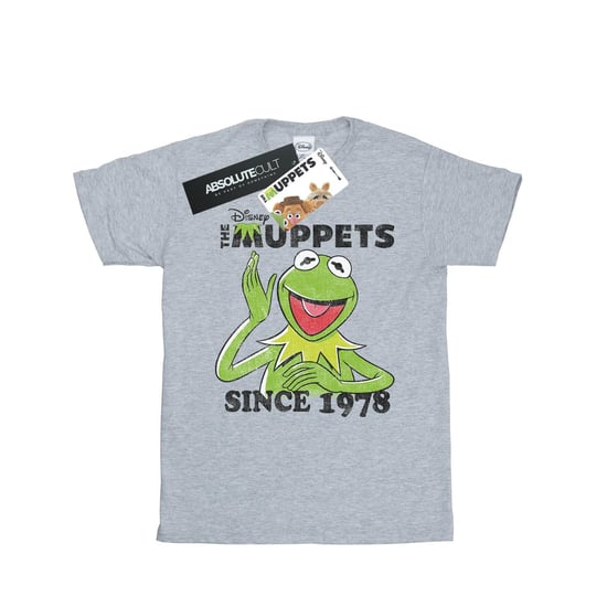 Disney Heren The Muppets Kermit sinds 1978 T-Shirt (Heide Grijs) - Image 2