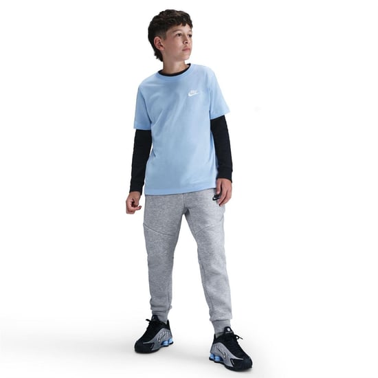 Nike Kinderen Futura Klassiek Logo Regular T-shirt (Universitair Blauw) - Image 1