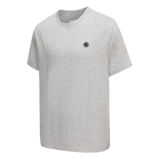 Pretty Green Heren-T-shirt met logo op de borst en ronde hals (Grijze Mergel) - Image 3