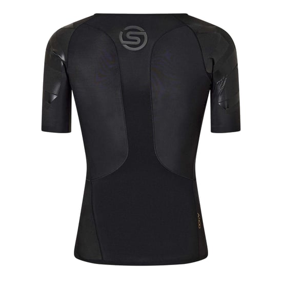 Skins A400 Performance Training-compressieshirt voor heren (Zwart) - Image 2