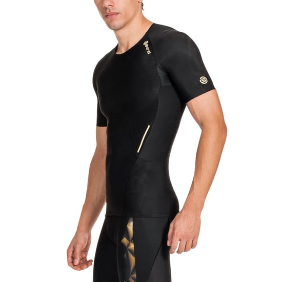 Skins A400 Performance Training-compressieshirt voor heren (Zwart) - Image 3