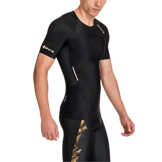 Skins A400 Performance Training-compressieshirt voor heren (Zwart) - Image 4
