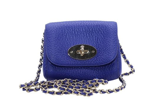 Mulberry Classic Lily in Blauwe Kalfsleer - Image 1