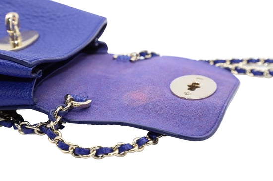 Mulberry Classic Lily in Blauwe Kalfsleer - Image 5