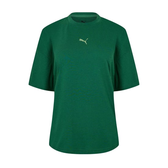 Puma Dames/Dames Trein Oversized T-shirt (Wijnstokgroen) - Image 1