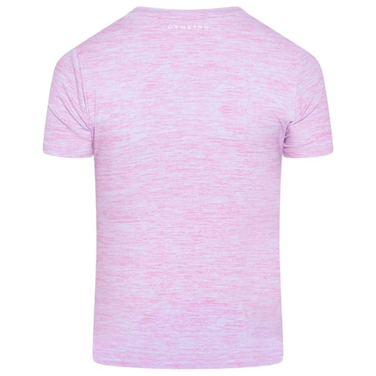 Gym King Dames T-shirt met ronde hals, maat 365, normale pasvorm (Roze) - Image 3