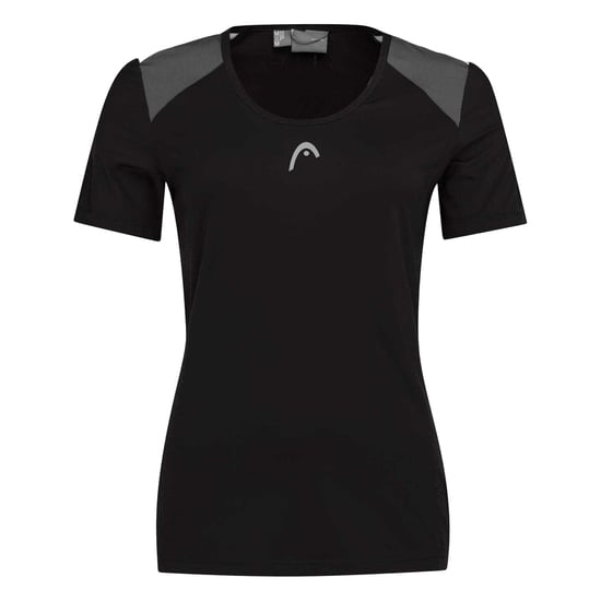 Head Dames/Dames Club 22 Tech T-shirt (Zwart) - Image 1