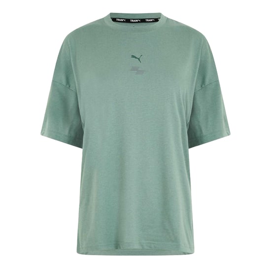 Puma Dames Hyrox Logo Performance T-shirt (Eucalyptus) - Image 1