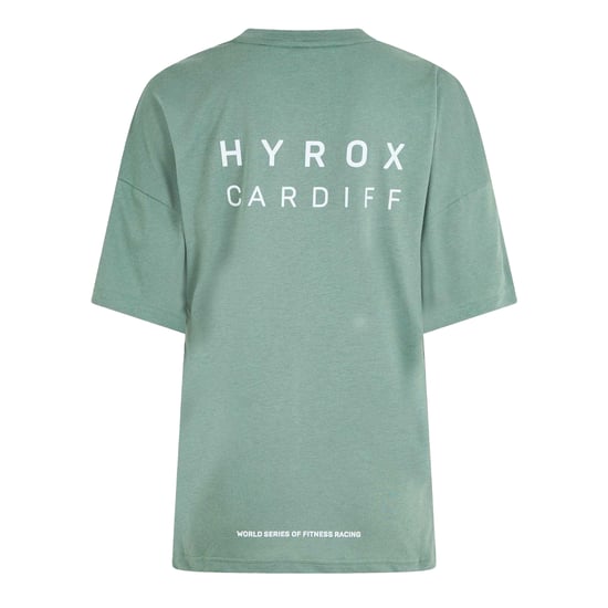 Puma Dames Hyrox Logo Performance T-shirt (Eucalyptus) - Image 2