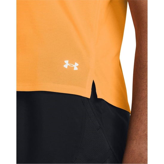 Under Armour Streaker-hardloopshirt voor dames (Oranje) - Image 4
