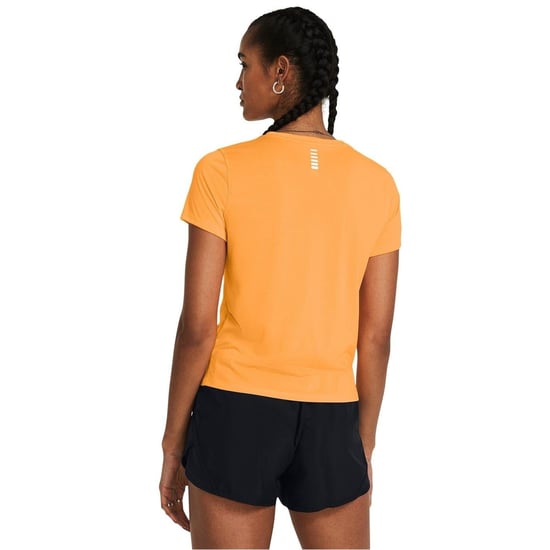 Under Armour Streaker-hardloopshirt voor dames (Oranje) - Image 5