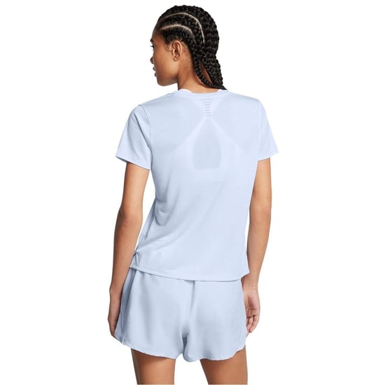 Under Armour Streaker-hardloopshirt voor dames (Nimbus Blauw) - Image 4
