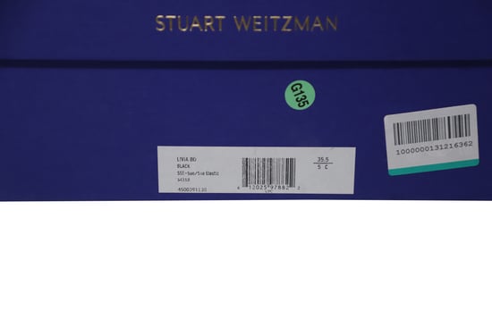 Stuart Weitzman Livia 80 Knieboots in Zwart Suède - Image 6