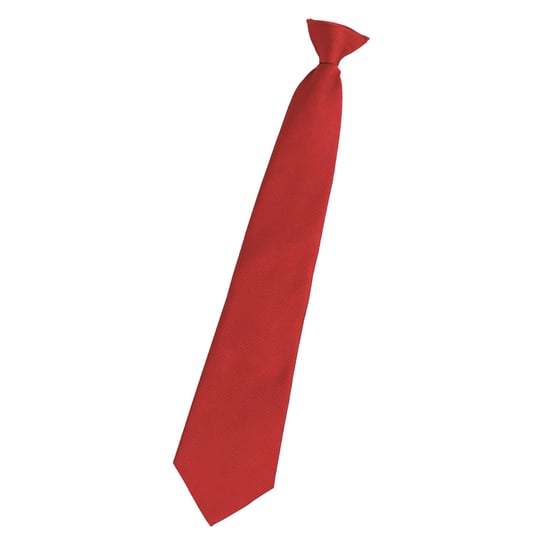Premier Colours Orginals Fashion Clip-On Stropdas (Rood) - Image 2