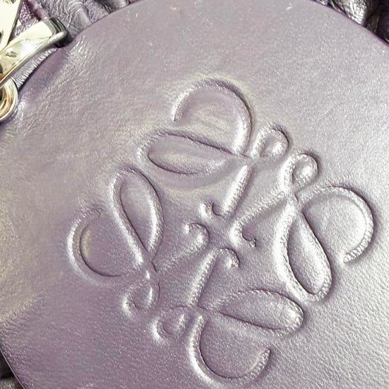 Loewe Geplooide Armbandzak in Paarse Leren - Image 5