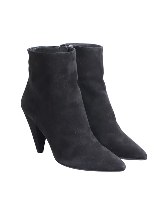 Prada Enkellaarsjes van Zwart Suède - Image 3