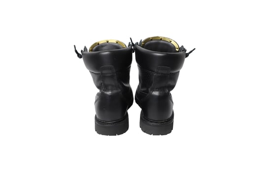 Balmain Taiga Enkellaarsjes van Zwart Leer - Image 4
