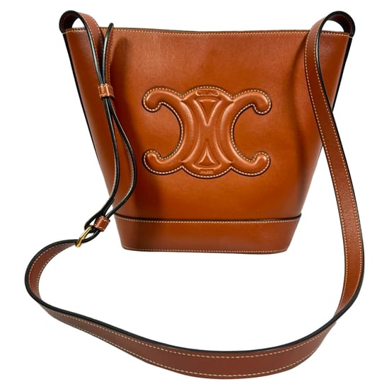 Celine Kleine Cuir Triomphe Emmertas in Bruin Leer - Image 1