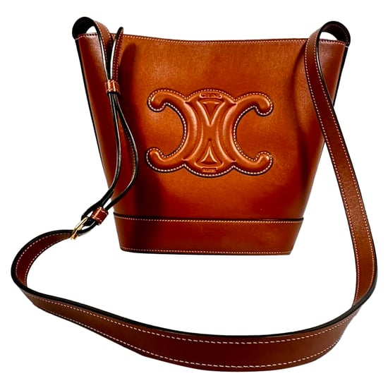 Celine Kleine Cuir Triomphe Emmertas in Bruin Leer - Image 2