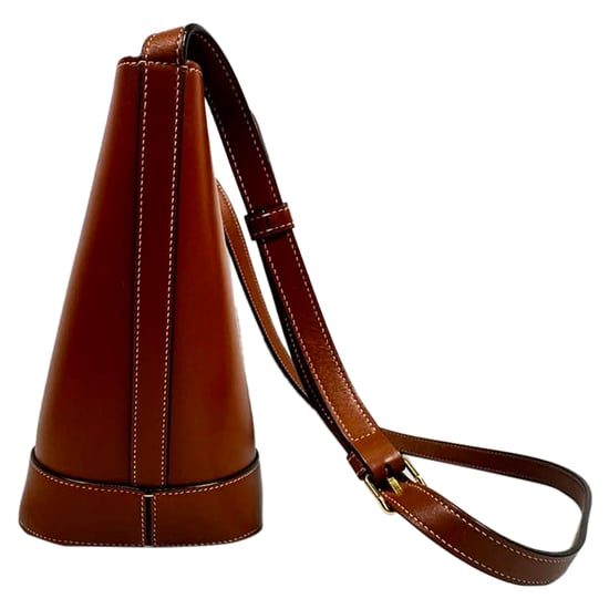 Celine Kleine Cuir Triomphe Emmertas in Bruin Leer - Image 3