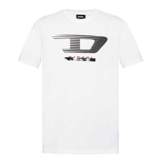 Diesel T-Just-Y4 D-logo wit T-shirt - Image 1