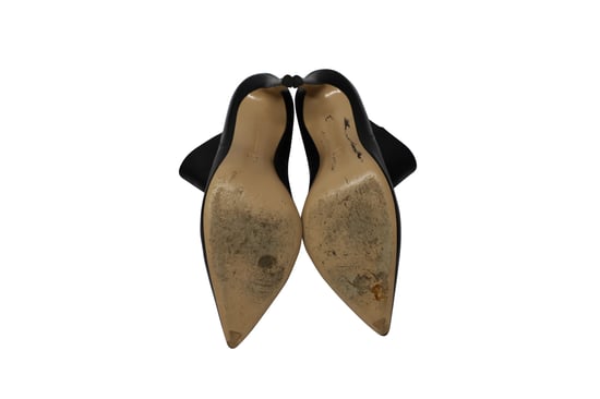 Gianvito Rossi Rits Enkellaarsjes in Zwart Leer - Image 4