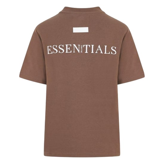 Blank Essentials Dames-T-shirt met logo uit de Essentials-collectie in boyfriend-stijl (Chocolade) - Image 3