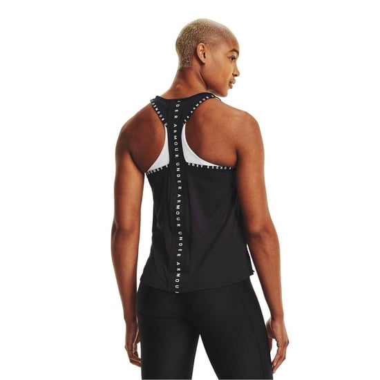 Under Armour Dames/Dames 4 Way Stretch Tanktop (Zwart) - Image 3