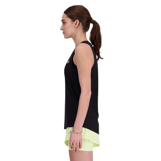 New Balance Slanke mouwloze tanktop voor dames (Zwart) - Image 3