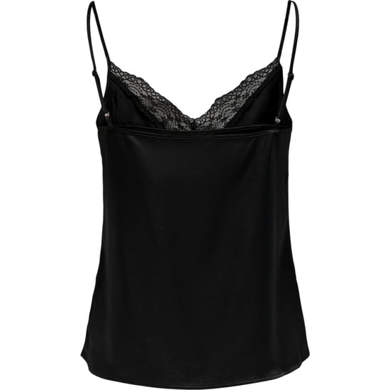 Only Kanthemdje voor dames (Zwart) - Image 3