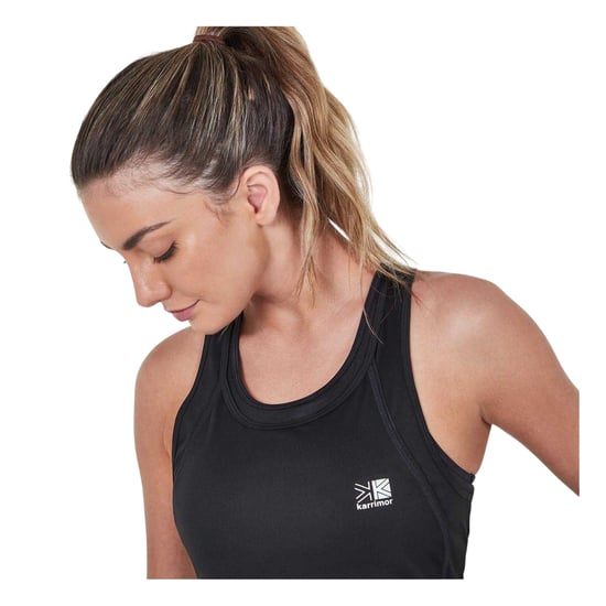Karrimor Dames/Dames Hardloopvest Top (Zwart) - Image 3