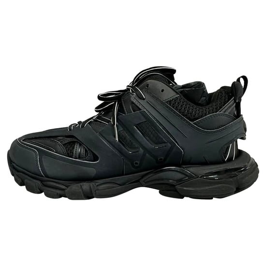 Balenciaga Track Sneakers in Zwarte Polyurethaan - Image 5