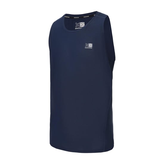 Karrimor Heren Logo Hardloopvest Top (Marine) - Image 3