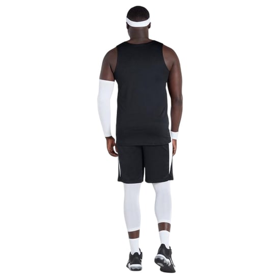 Nike Basketbalshirt met V-hals voor heren (Zwart, Wit) - Image 2