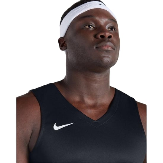 Nike Basketbalshirt met V-hals voor heren (Zwart, Wit) - Image 3