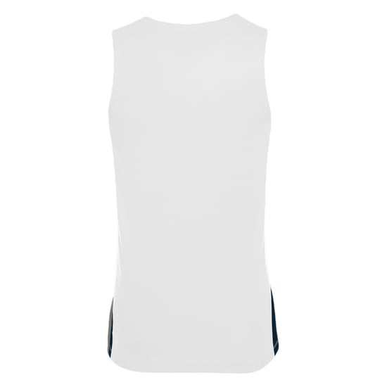 Nike Basketbalshirt met V-hals voor heren (Wit, Zwart) - Image 2