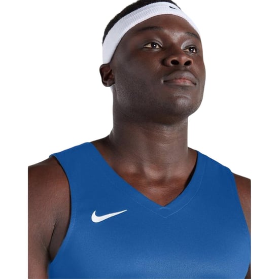 Nike Basketbalshirt met V-hals voor heren (Wit) - Image 4