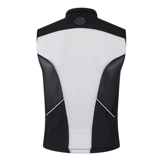 Skins Slank herenvest met ronde hals (Zwart) - Image 2