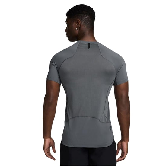 Nike Heren Pro Dri-FIT Fitted Top (Rook Grijs) - Image 2