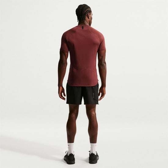 Nike Heren Pro Dri-FIT Fitted Top (Team Rood) - Image 4
