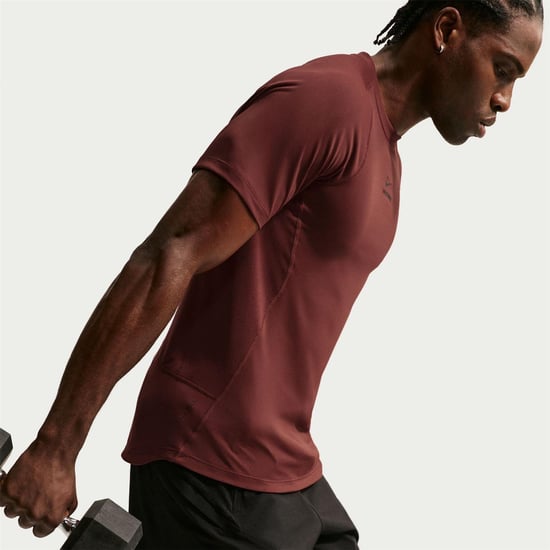 Nike Heren Pro Dri-FIT Fitted Top (Team Rood) - Image 5
