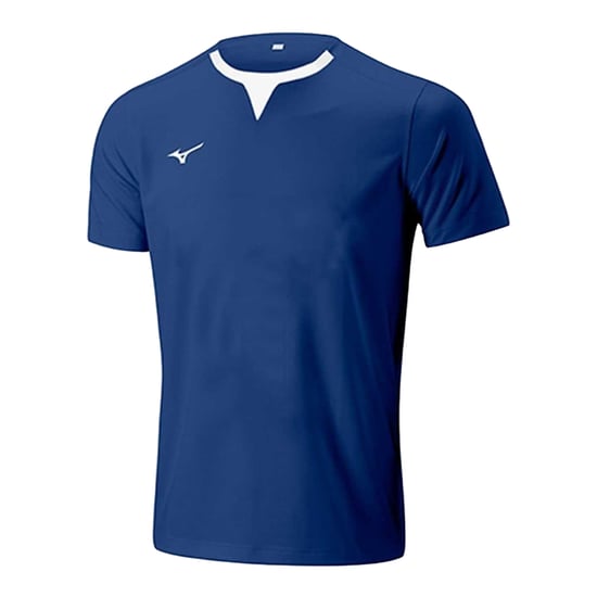 Mizuno Heren Authentiek Logo Trainings Rugby Shirt (Marine) - Image 1