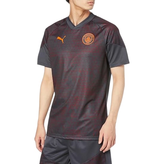 Puma Unisex trainingsshirt voor volwassenen van Manchester City FC (Grijs) - Image 4
