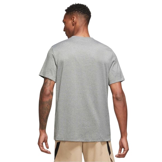 Nike Heren Legend Swoosh Dri-FIT T-Shirt (Grijs/Zilver) - Image 2