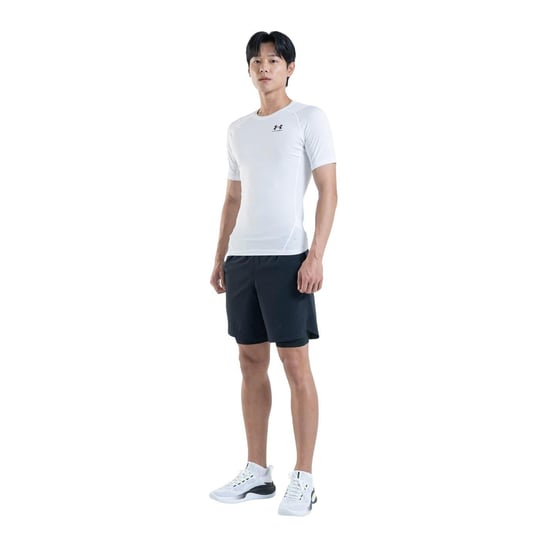 Under Armour Heren HeatGear Training T-shirt (Wit) - Image 5