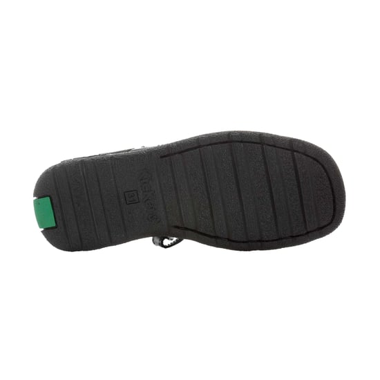 Kickers Meisjes Fragma Pop Leren Schoolschoenen (Zwart) - Image 4