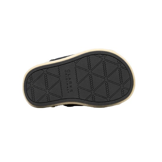 Clarks Originals Heren Overleigh Suede Sliders (Zwart) - Image 4