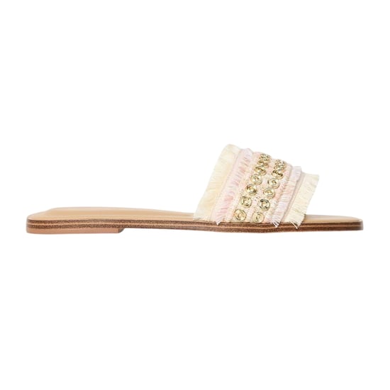 Aldo Dames/Dames Nalani Geëmbelliseerde Platte Slippers (Neutraal) - Image 1