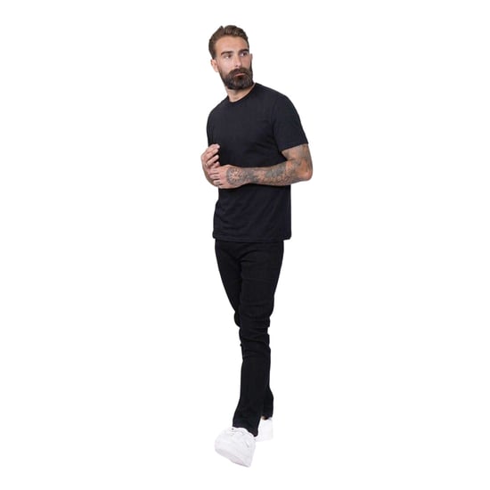 Firetrap Heren Denim Skinny Jeans (Zwart) - Image 1