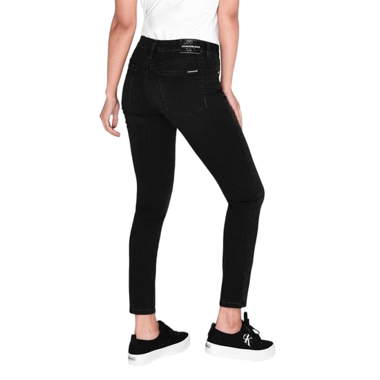 Calvin Klein Dames 011 Skinny Jeans met middelhoge taille (Gewassen blauw) - Image 2